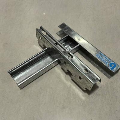 China Non Combustible Metal Stud And Track For Durable Construction 0.6-2.0Mm Thickness Drywall Metal Track for sale