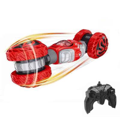 China High Speed Radio Control With 1:14 4 WD 360 Degree Drift RC Car Stunt Toys Double Sided Rock Climbing RC Car Transformation Toy With Light And Sound for sale
