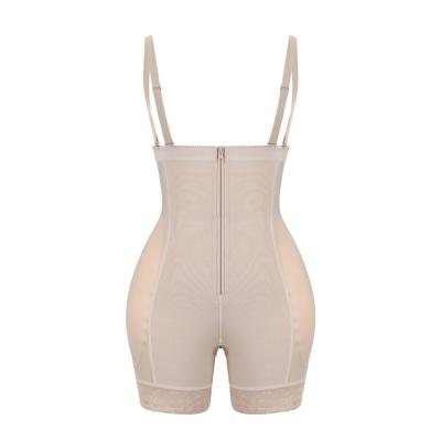 China Washable Woven Shapewear Antibacterial Durable Naked Spandex Dress/Nylon Latex Waist Trainer Factory Made for sale