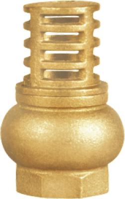 China 1 Inch 2 Inch 3 Inch 4 Inch Brass Foot Valve FV5001 Max25bar Forged Brass Body for sale