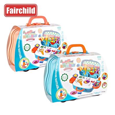China Fruits And Vegetables Colored Mud Suitcase Clay Air Dry Ceramic Tools Modeling Plasticine Playdough Unknown for sale