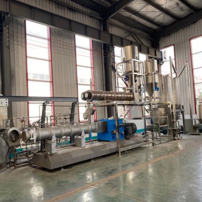 China Dry Extruded 800Kg/hr Pet Food Processing Equipment for sale