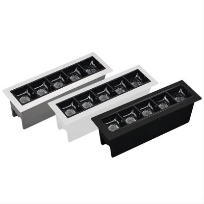 Chine Mini Multi Spot Light certifié par ETL, 10w a enfoncé la lumière de tache avec 5 têtes à vendre