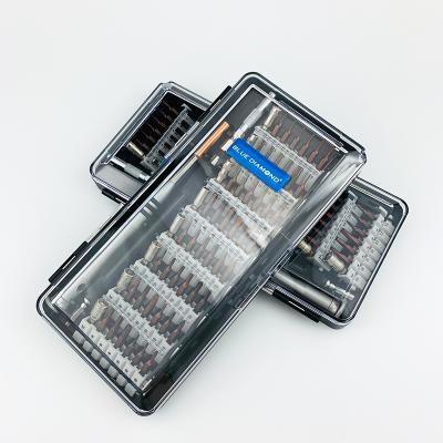 China Multi-used screwdriver 60 in 1 tool kit direct magnetic moving s2 screwdriver with factory price for sale