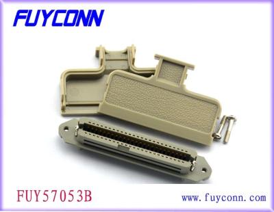 中国 50 Pin DDKの容器のチャンピオンのコネクター、180°Cable出口のコネクター 販売のため