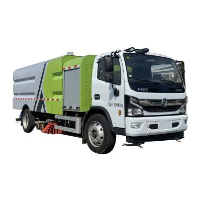 China Construction works Suitable price urban road cleaning good quality road mounted electric street sweeper truck for sale for sale