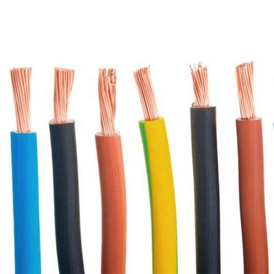 China Mahcine Superflex 16mm 25mm 35mm 50mm 95mm 70mm 400amp 500amp 600amp PVC Copper Cable Wire for sale
