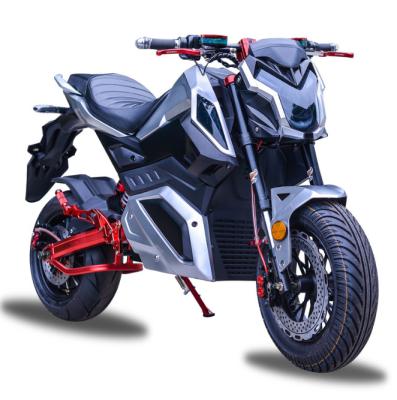 China Popular Hot Sale 3000W Aluminum Alloy Hub Motor Powerful High Speed Charging 2 Passenger CBS Brake Electric Motorcycle For Men for sale
