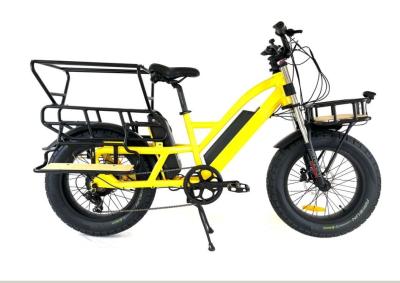 China 48V15AH Dual battery Electric power assisted Cargobike 80 Km Range for sale