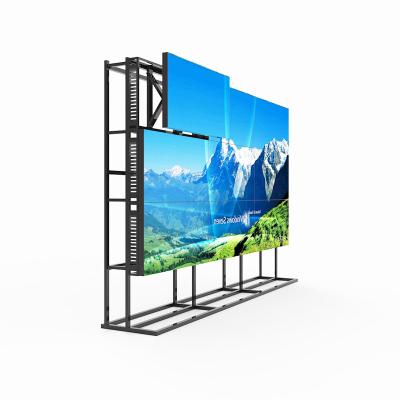 China Indoor 49 55 Inch LCD Mount Controller Shows 3x3 2x2 Bezel Ultra Narrow Indoor Display 4k Video Wall for sale