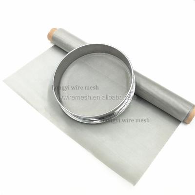 China Anti-corrosion& alkali& 30 40 50 60 80 100 Micron Acid Nickel Alloy Wire Mesh B-2 C-22 C-276 Alloy Wire Netting for sale