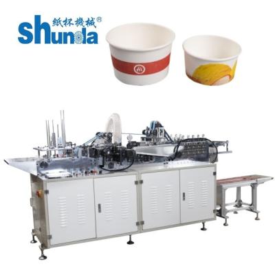中国 自動 フランジング 紙 空き スキビング マシン 紙容器 の 縫合 平らさを 向上 させる 販売のため