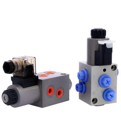 Chine Sur éteint soupape de commande de solénoïde 6 voie 2 position soupape hydraulique électrique à vendre