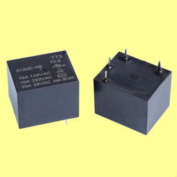 China T73 Relay JQC-3F HF3FF LS-T73 3V 5V 6V 9V 12V 24V DC 10A 15A 4 Pin PCB Sugar Cube Mini Power Sealed Micro Electromagnetic Relay for sale