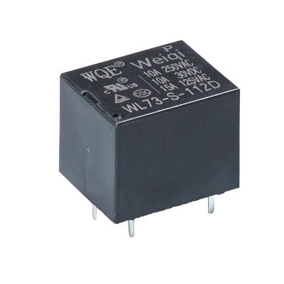 China Electromagnetic Relays 10A 15A Current Smart Relays PCB Electromagnetic Switching Relays Weiqi Manufacturer Coil 5volt DC 24v for sale