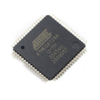 China Contact customer service chip patch TQFP-64 MCU AVR microcontroller MCU original 8-bit Arduino contact new ATMEGA128A-AU for sale