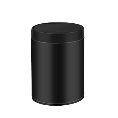 China 1.5L Stainless Steel Desktop Touch Garbage Can With STANDING Design for sale