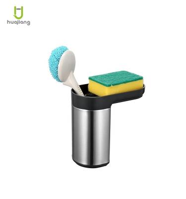 China Multifunction Sink Caddy Organizer , Self Draining Kitchen Sink Tidy With Suction for sale