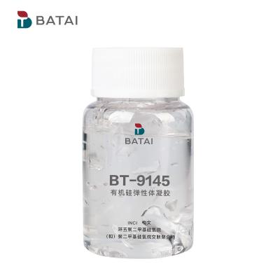 China CAS 541-02-6 Dimethicone Silicone Oil for High Viscosity Easy Spreading and Non-Greasy Feeling with Long-Lasting Silky Touch and Fine Line Hiding BT-9145 for sale