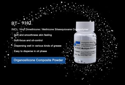 China Zijdeachtig wat betreft Wit siliconepoeder Vinyldimethicone voor Matte Liquid Lipstick Te koop