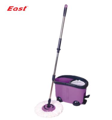 China Dual Workable Magic Easy Device 360 Degree Cleaning Broom, 360 Degree Rotating Floor Cleaning Bucket Easy Broom for sale