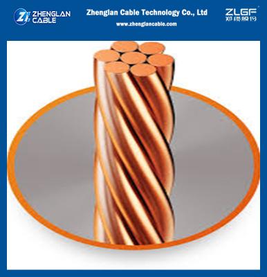 Китай ASTM Standard Copper Clad Steel Wire With High Tensile Strength CCS продается
