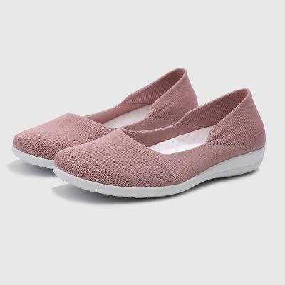 China Other Wholesale Women Running Sport Fashion Breathable Casual Loafers Mesh Shoes for sale