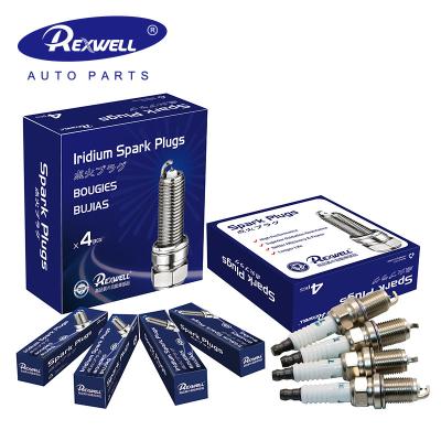 China Original OEM IK16TT 0242236670 90919-01265 Car Engine Dual Iridium Universal Spark Plugs For TOYOTA YARIS Spare Parts for sale