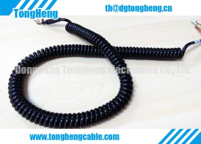 China System Kernel Program Wiring TPU Coiled Cable for sale