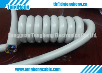China Medical Device Long Lasting Customized Retractable Cable Grey Jacketed for sale