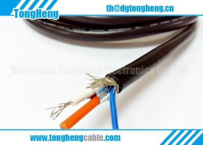 China 1-4 Pairs 24AWG CMP Customized Plenum Cable PVC/PVC Insulated With CUL FT6 Verified for sale