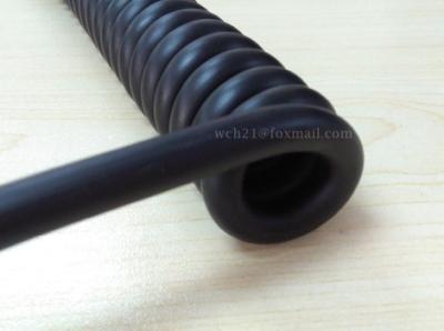 China UL20137 Medical Lighting TPE Curl Spiral Cable for sale