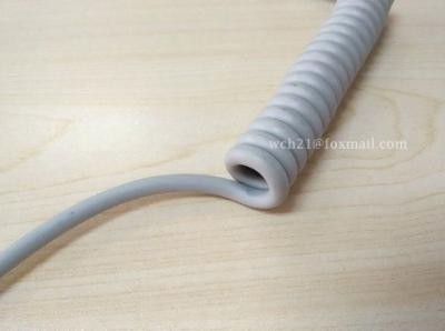 China UL2586 Machinery Flex Curl PVC Spiral Curly Cable for sale