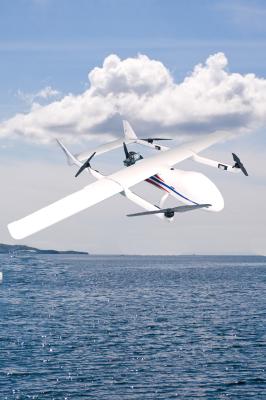 China Vehículo aéreo no tripulado de larga distancia con doble cola vertical con alta capacidad de carga útil Comunicación por satélite en venta