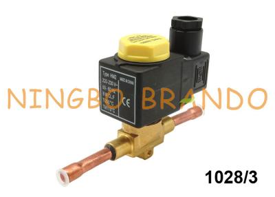 China 1028/3 Castel Type 3/8'' Refrigeration Solenoid Valve HM2 220VAC 230VAC for sale