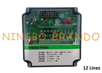 Cina 12 linee pulsano Jet Valve Sequence Timer Controller per il collettore di polveri in vendita