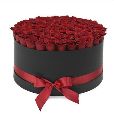 China Wholesale Real Touch Forever Natural Fresh Long Lasting Eternal Stabilized Flower Head Preserved Rose For Rose Box for sale