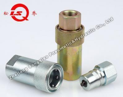 China Carbon Steel Quick Connect Hydraulic Fittings LSQ-S7 Prevent Uncoupled Leakage for sale