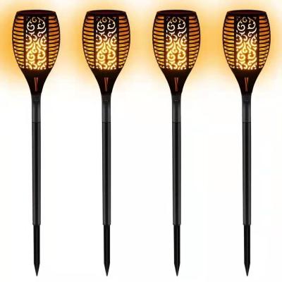 China Sunlisen Garden Lite Solar Lights Dancing Flames Lights Solar Torch Lights Waterproof Wireless Flashing Torches Lantern Outdoor For G for sale