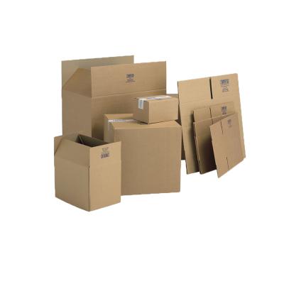 China Recyclable Custom Design Folding Craft Paper Cartons Corrugated Box Packaging Box for sale