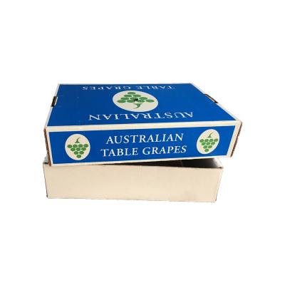 China Recyclable High Quality Waterproof Delivery Packing Waxed Garpe Carton Box for sale