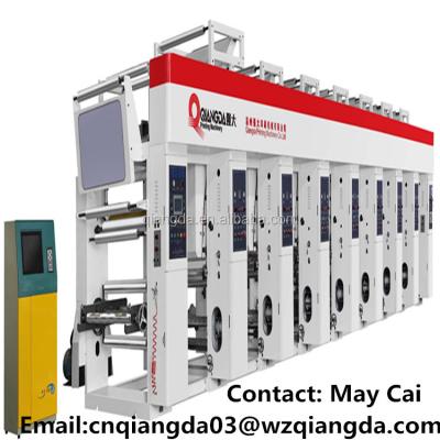 China Paper Printer 2018 High Speed Rotogravure Printing Machine For Plastic Film for sale