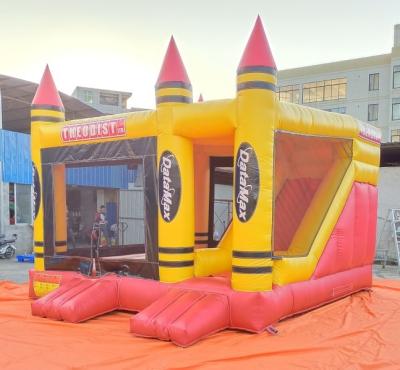 China Commercial Inflatable Jumping Castle Combo Bouncer House 5mLX5mWX4mH EN71 for sale