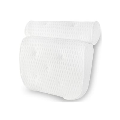 China Sustainable Top Selling Luxury Back Environment Bath Pillow Bathtub Pillow Support Head Shoulder And Neck for sale