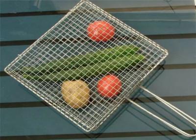 Chine SS304 200*200mm Taille carrée Fil tressé Tray pour légumes à vendre