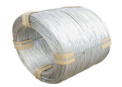 China superfície lisa galvanizada mergulhada quente do peso do rolo 500kg do fio de aço de 2.5mm à venda
