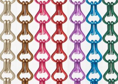 China Fio 1.2m decorativo de cobre Mesh Odm Aluminum Chain Curtain à venda