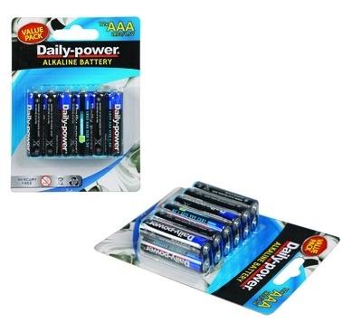 China Video Game Player Alkaline Battery LR03 Size 12 Packs for sale