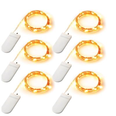 China LED Decoration Light String Fairy Lights Battery Operated Starry Lights for Wedding Christmas Halloween Holiday Outdoor Decoration for sale