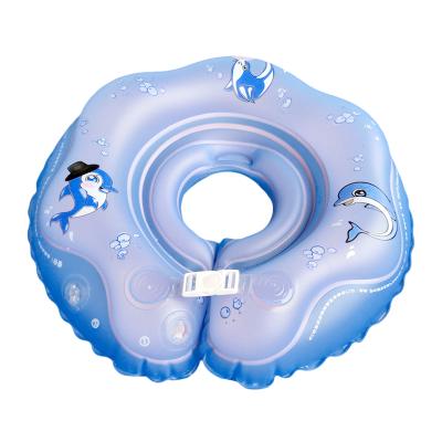 China Kid Inflatable Float Tube Baby Swimming Float Ring Baby Play Water Neck Inflatable Ring for sale